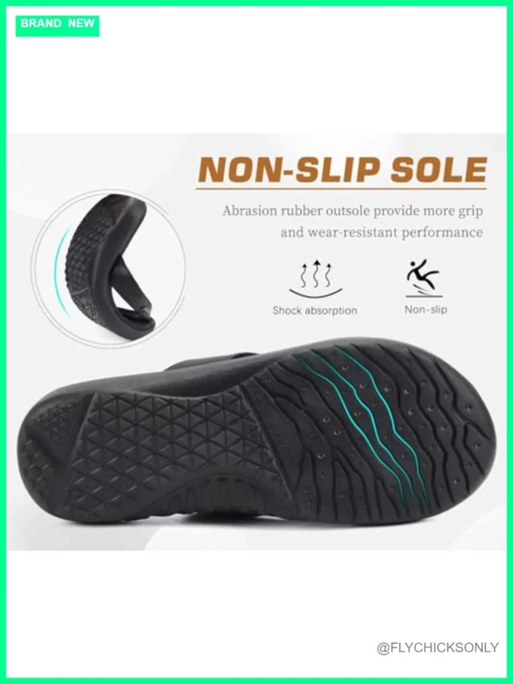 Orthotic Arch Support Yoga Mat Flip Flops Non-Slip Thong Sandals